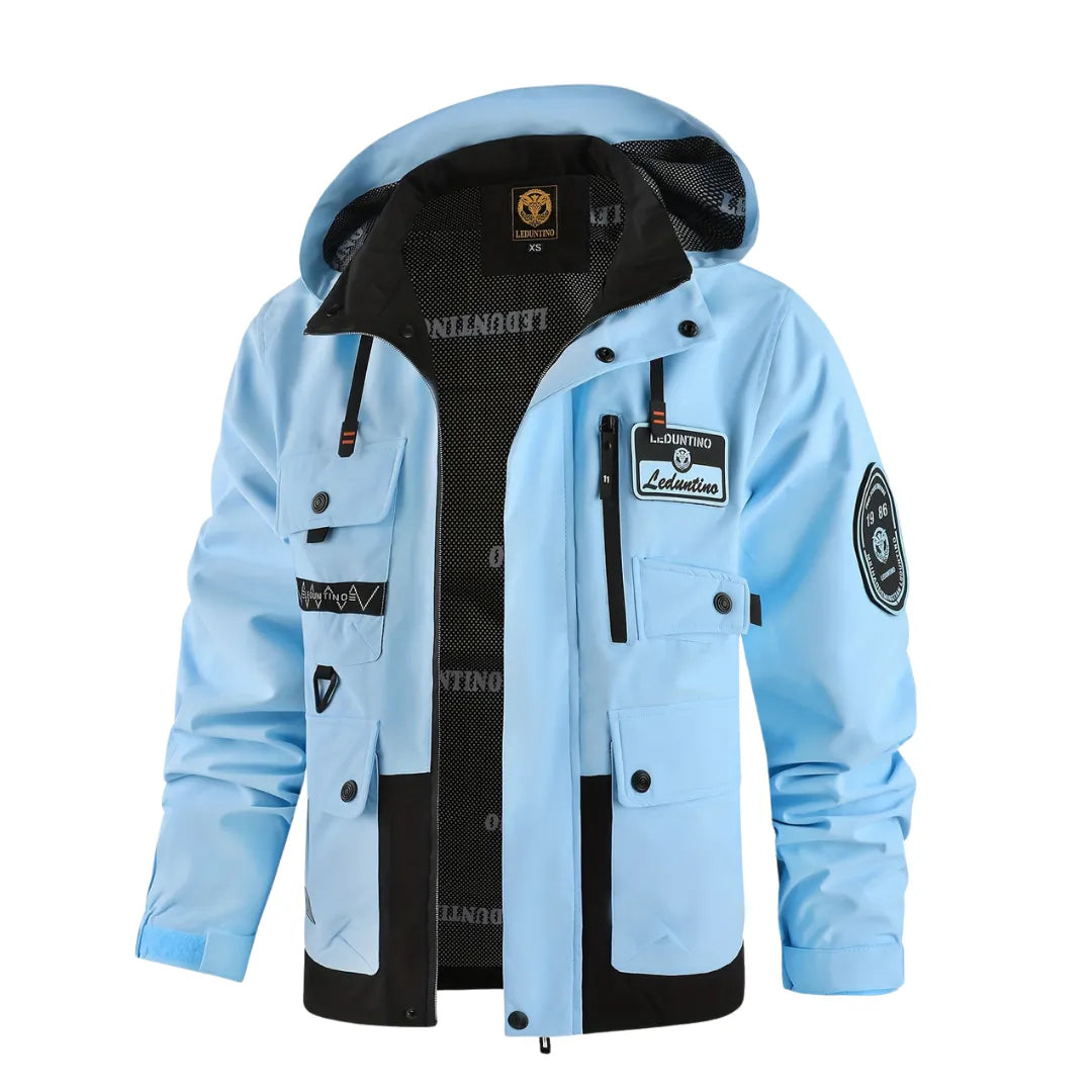 Men’s Hooded Casual Jacket for Spring and Autumn