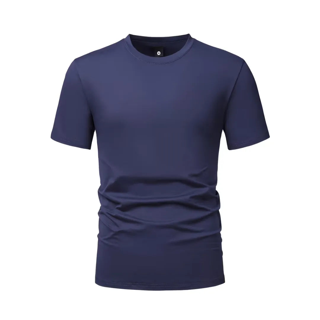 Herren Basic-T-Shirt mit Kurzarm