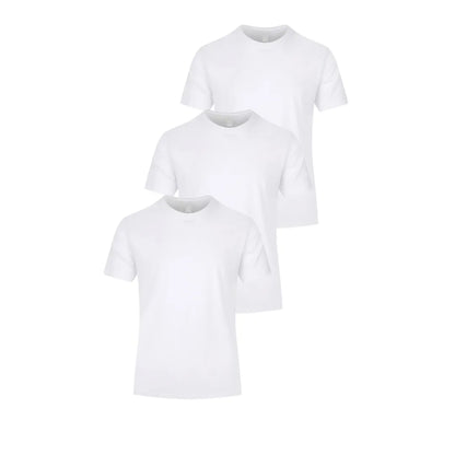 Herren Basic-T-Shirts im 3er-Pack mit Rundhalsausschnitt