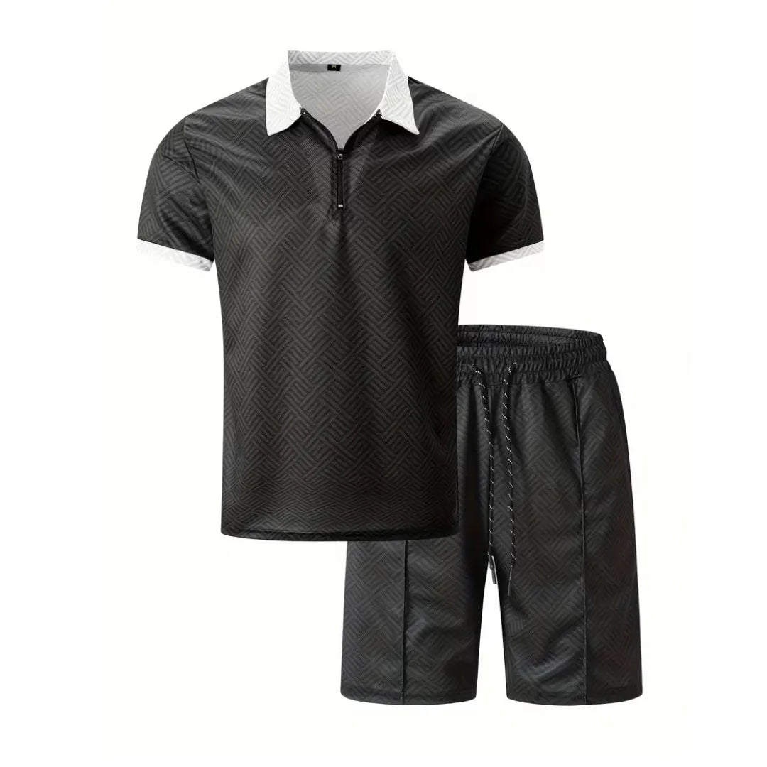 Herren Sport Sommer-Set mit T-Shirt und Shorts