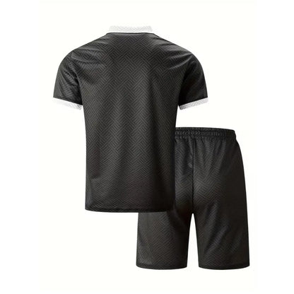 Herren Sport Sommer-Set mit T-Shirt und Shorts