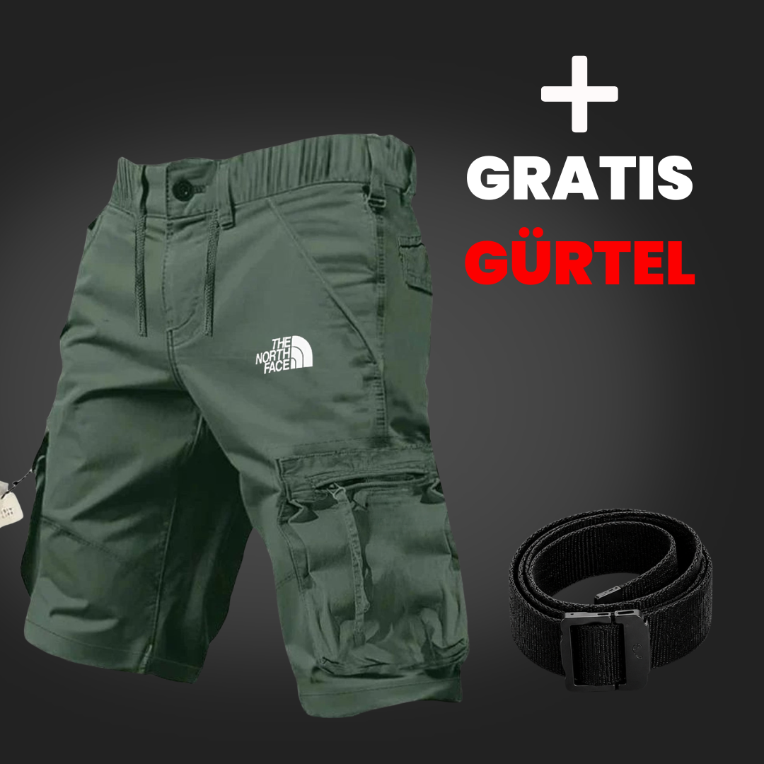 Cargo-Shorts mit GRATIS Gürtel
