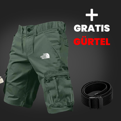 Cargo-Shorts mit GRATIS Gürtel