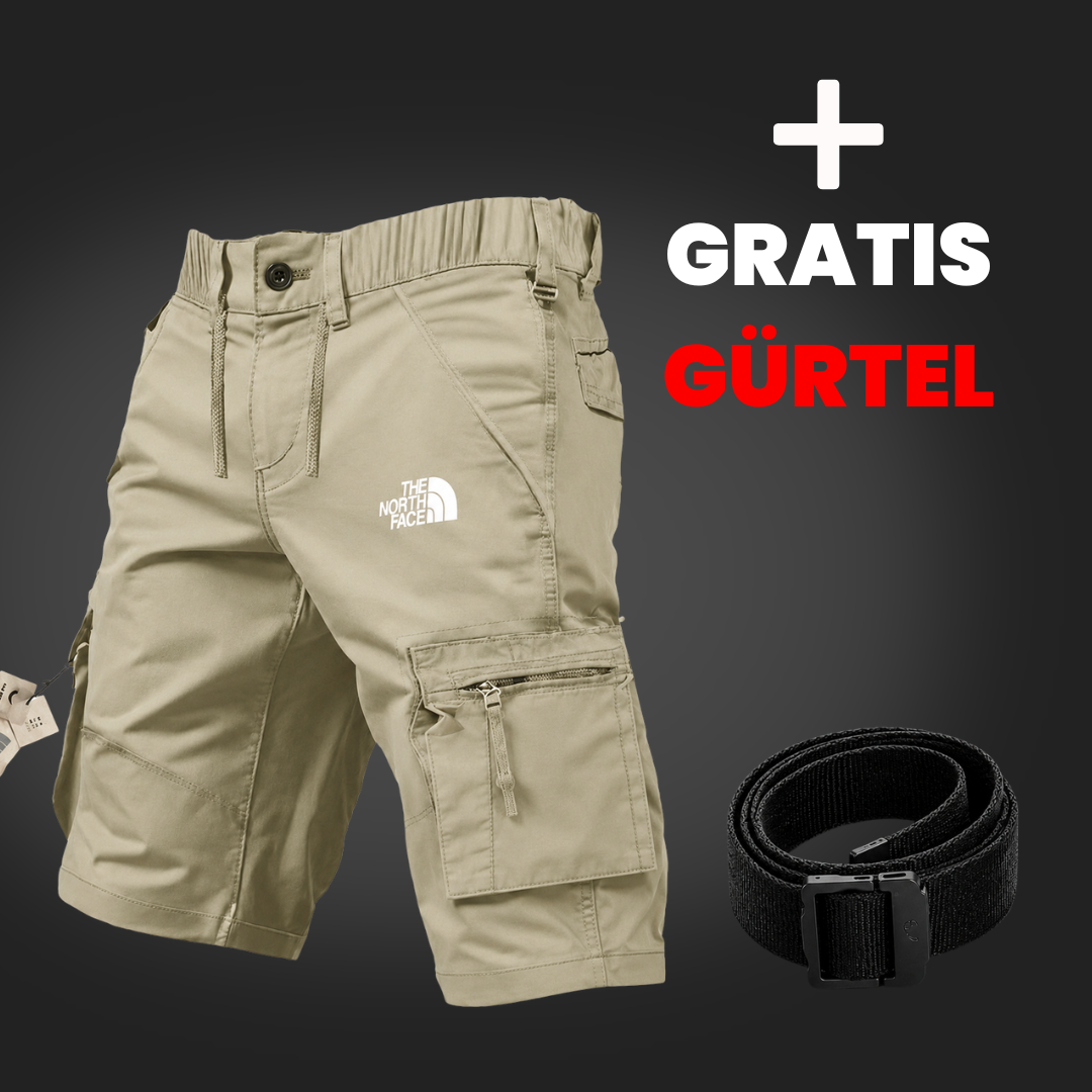 Cargo-Shorts mit GRATIS Gürtel