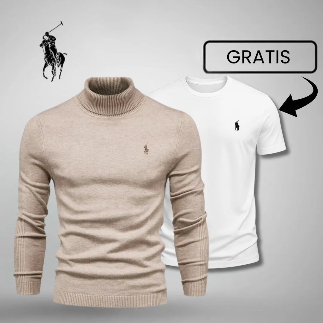 Premium Rollkragenpullover + GRATIS T-Shirt heute 🎁